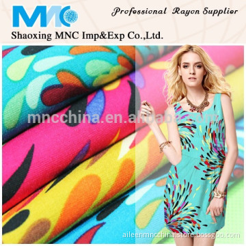 spun rayon challis basic fabric
